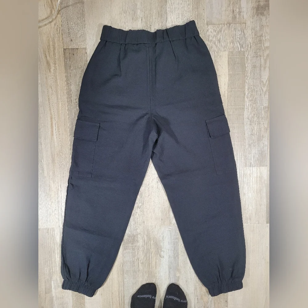 NWT a new day black jogger utility pants - Picture 6 of 7